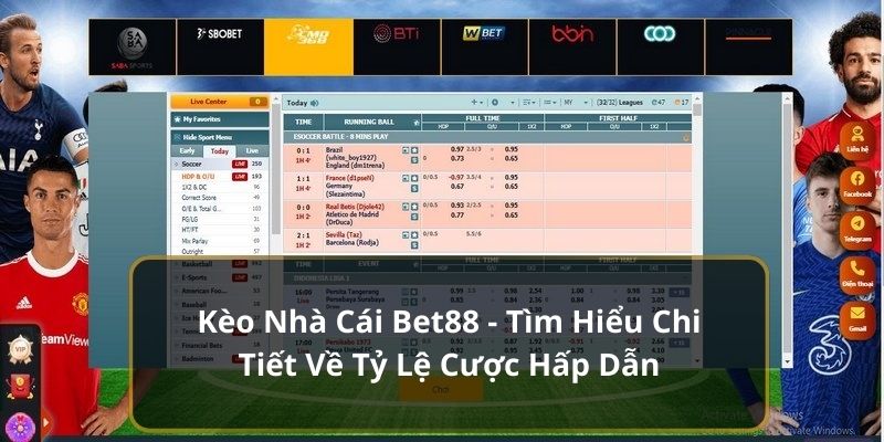 Kèo Nhà Cái Bet88